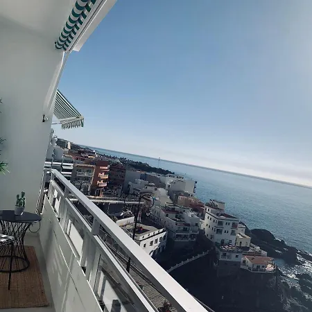 Lägenhet Spacious, Light & Cozy With Ocean Views Puerto de Santiago (Tenerife)